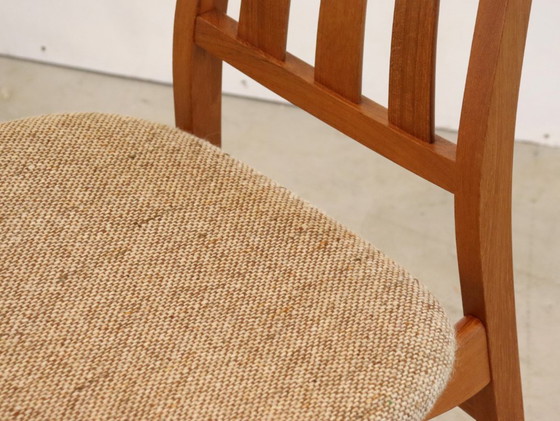 Image 1 of Set 4 Vamdrup Chairs Chaises à manger Vintage Danish