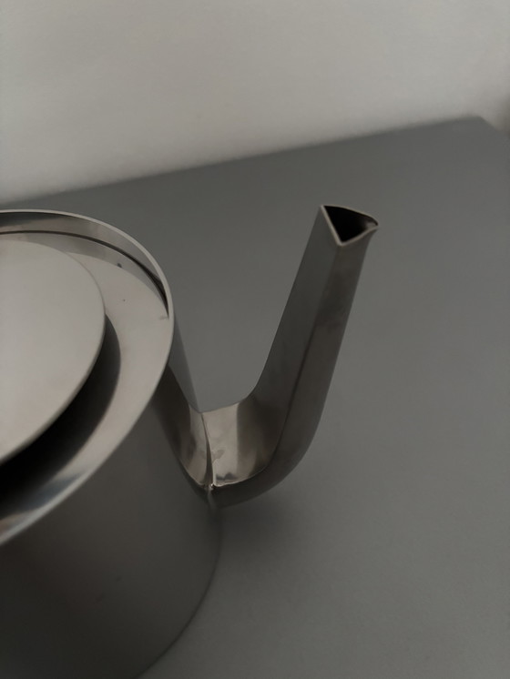 Image 1 of Stelton Theepot Cylinda Arne Jacobsen