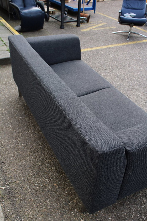 Black Fabric Rolf Benz Linea Sofa - As Good As New – 3-5 seaters, Other (photo 2 of 6)