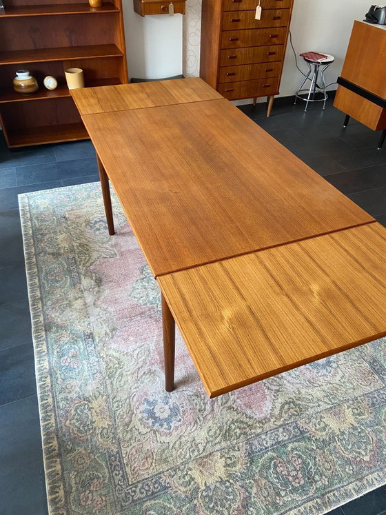 Image 1 of Vintage Deense eettafel van Erik Buch