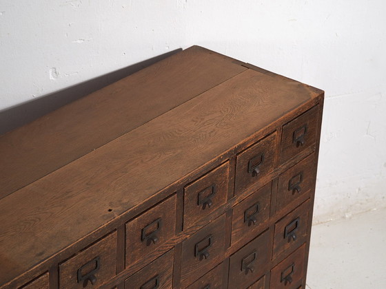 Credenza farmacia giapponese antica kusuri tansu - Periodo Taishō / Showa (ca.) #95 – Credenze, Iron (photo 21 of 40)