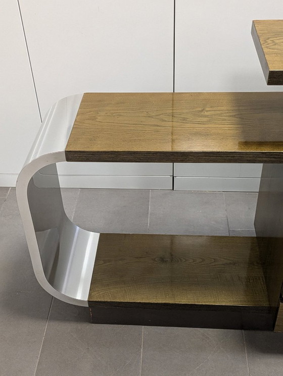 Image 1 of Commode - Acier, bois
