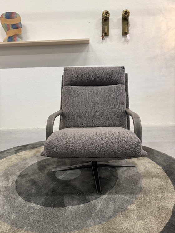 Image 1 of Leolux Kudo Two Drehsessel Ella Bouclé Stoff