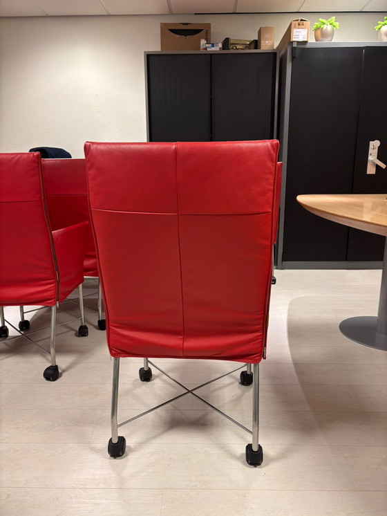 Image 1 of Sedie Chaplin Montis 10 pezzi rosse