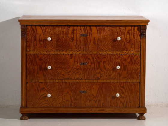 Antique Biedermeier chest of drawers (c.1850) #63 (photo 32 of 40)