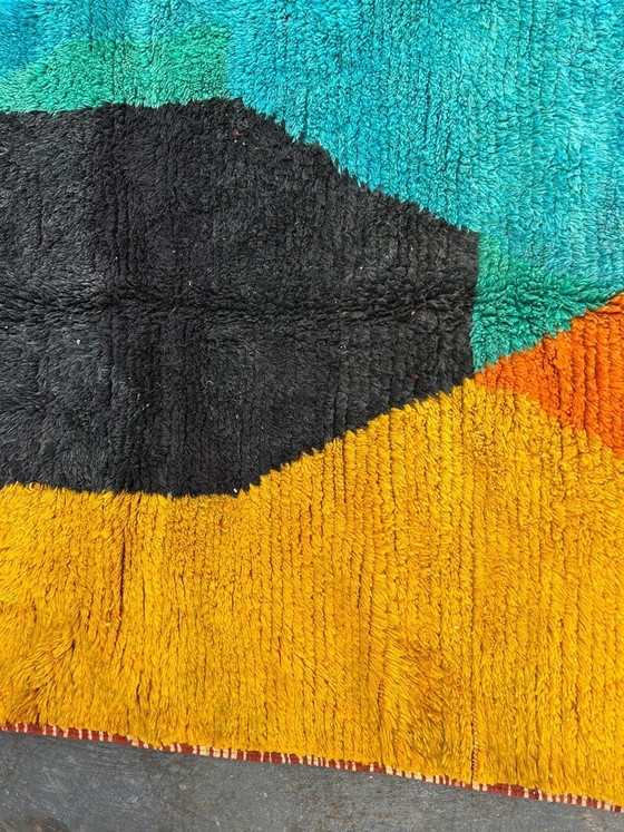 Kleurrijk Handgemaakt Berber Vloerkleed 150/250cm – Vloerkleden en tapijten, Wool (photo 8 of 10)
