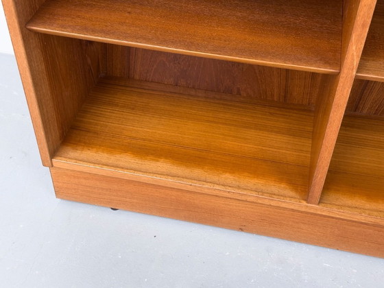 Image 1 of Grande libreria vintage in teak di Carlo Jensen per Hundevad