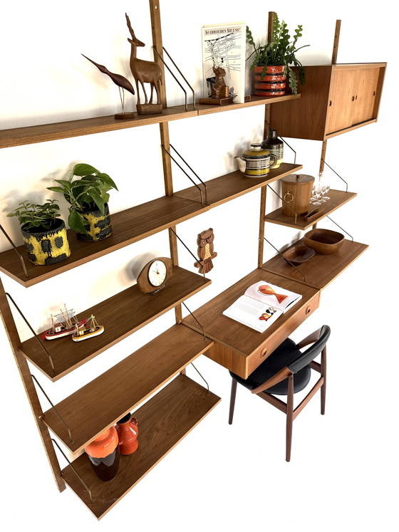 Image 1 of Sistema a parete modulare Vintage XL, sistema PS, Randers '60