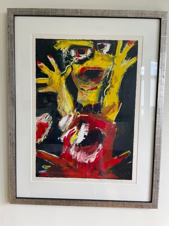 Image 1 of screen print Dancing Child Charlotte Molenkamp