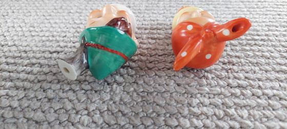 Image 1 of Vintage Porseleinen wijnschenkers van Goebel