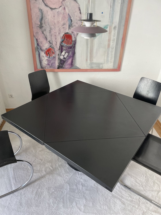 Image 1 of Quadrondo table Erwin Nagel black