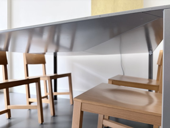 Tavolo originale 'Less' Jean Nouvel (140x140) – Molteni&C, Tavoli da pranzo, Metal (photo 3 of 6)