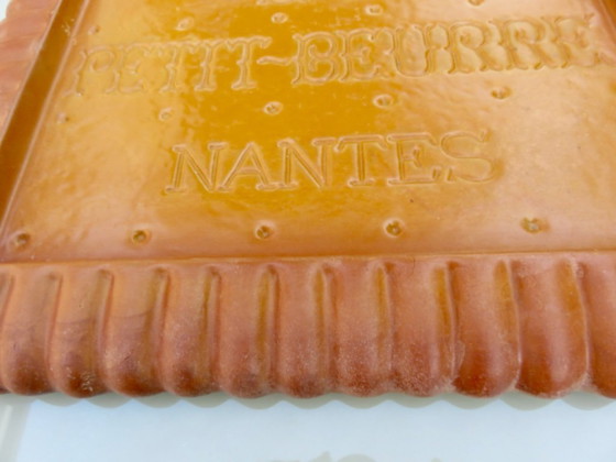 Image 1 of Rare resin tray "Petit Beurre Lu" biscuits, France, 1960