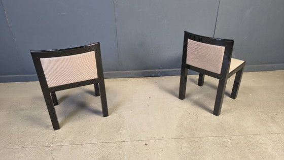 Image 1 of Chaises Teatro par Aldo Rossi et Luca Meda pour Molteni, 1980s, Set de 6