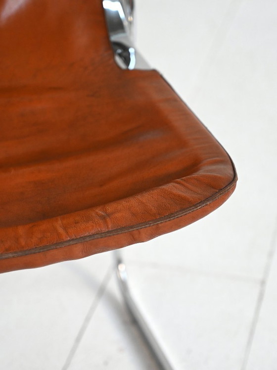 Image 1 of Ensemble de 2 chaises attribuées à Willy Rizzo pour Cidue, années 1970