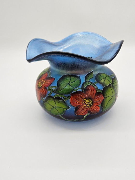 Piccolo Vaso in Vetro Art Nouveau – Glashüttenwerke Buchenau / Betty Hedrich attr. (ca. 1900) – Vasi (photo 14 of 16)