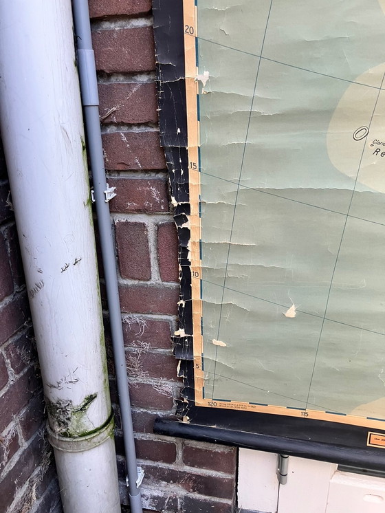 Image 1 of Carte murale/carte vintage XXL des États-Unis et de l'Amérique centrale