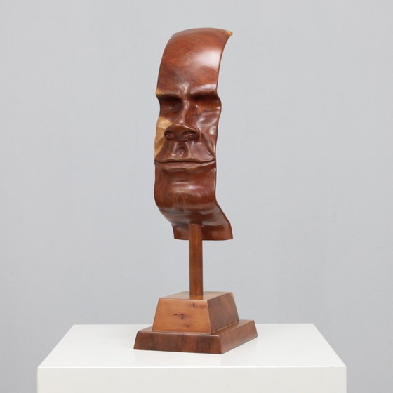 Image 1 of “Profile II”   Hand-Carved 3D Sculpture by Lawrence Schneider, 2007