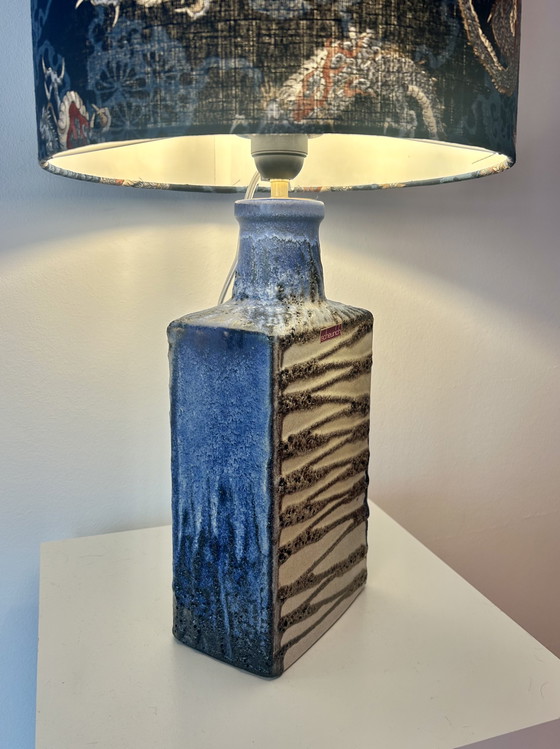 Image 1 of Extraordinary dragon lamp from Scheurich, fireplace vase