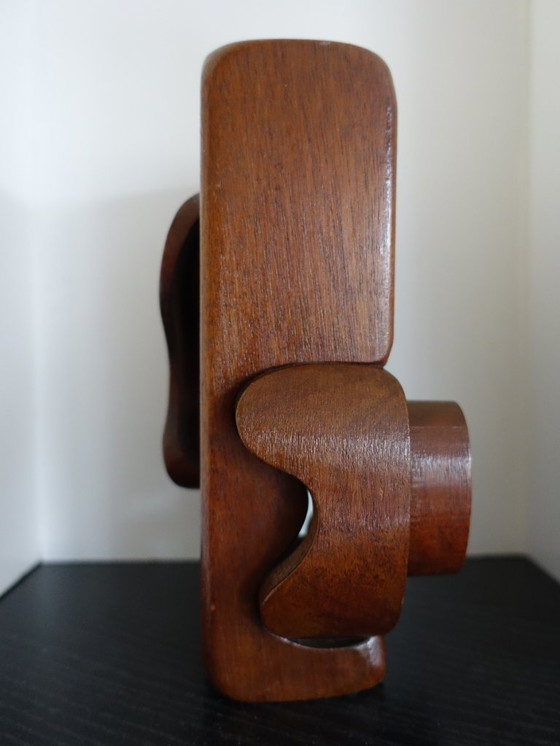 Image 1 of Brian Willsher, sculpture en bois. Rare !