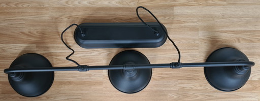 Agunnaryd (Ikea) Industrial Ceiling Lamp - 3 Lamps