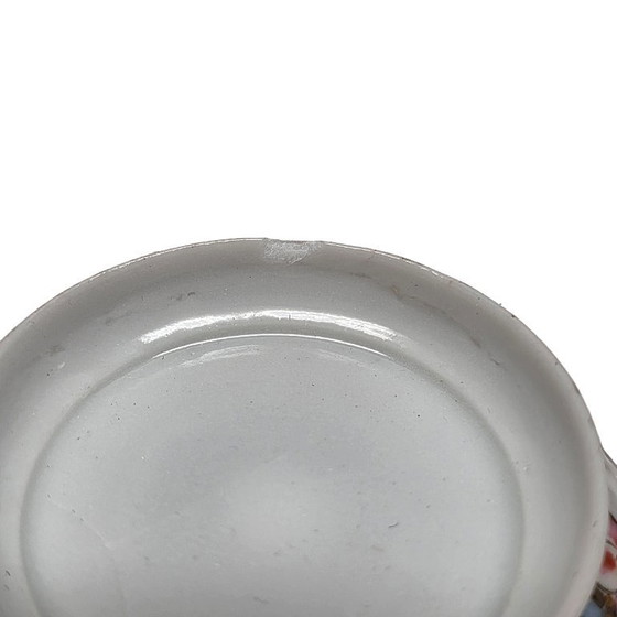 Image 1 of Alte japanische Porzellan-Teekanne und -Tasse, frühes 20. Jahrhundert