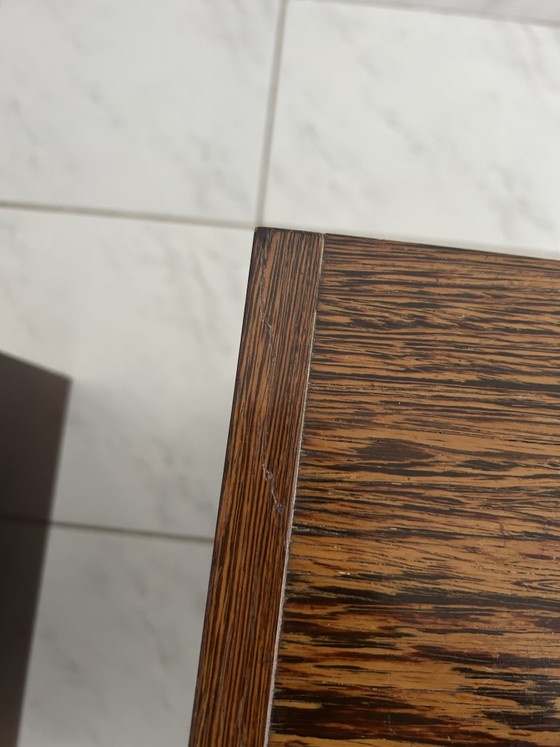 Image 1 of Set vintage nachtkastjes wenge hout