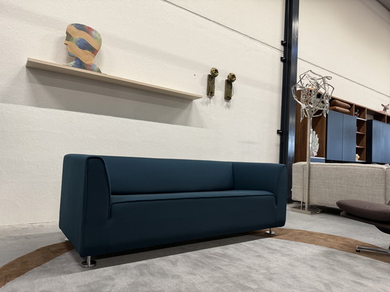 Image 1 of Divano Gelderland 4800 2,5 posti tessuto blu L190