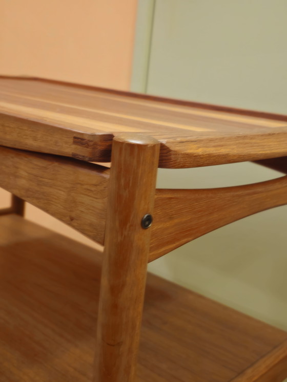 Image 1 of Vintage Poul Hundevad Serving Trolley Drinks Cart