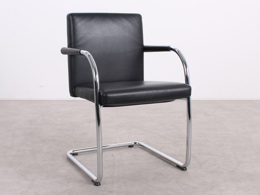 2x Vitra Visasoft Stuhl schwarz
