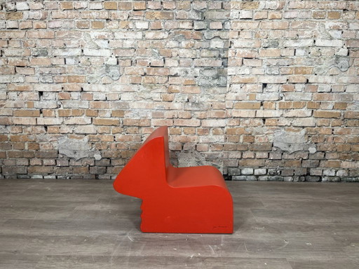 Jan Snoeck Fox Stoel rood