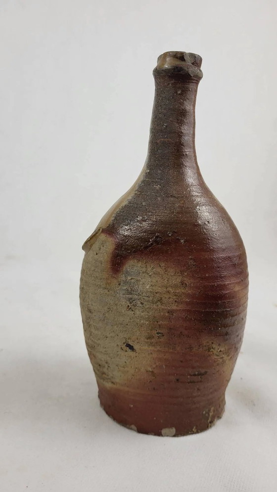 Bouteille en grès de Puisaye du 19ème siècle – Verres et carafes, Porcelain, Vintage (photo 6 of 9)