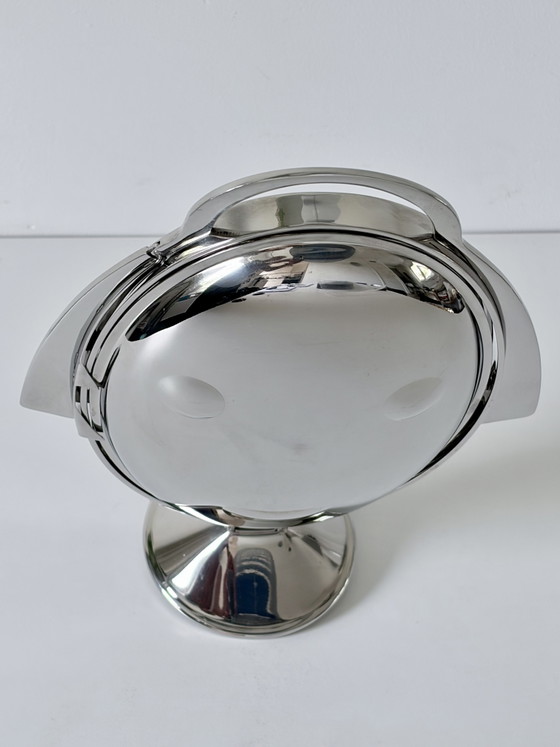 Alessi Etagère “Anna Gong” Van Alessandro Mendini. – Tafelaccessoires, rvs (photo 10 of 10)