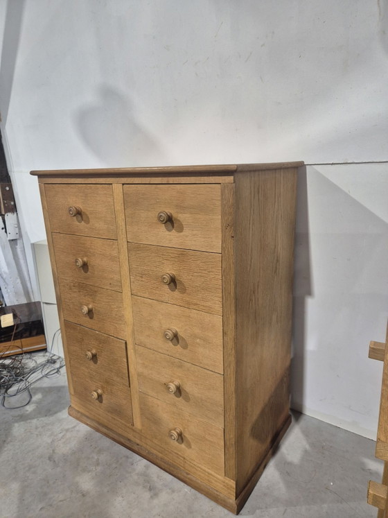2 vintage apothekers winkel ladekasten, Hout, Bruin (foto 8 van 15)