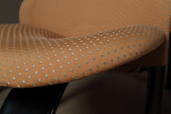 Ensemble de huit chaises de salle à manger « Voile » de Giovanni Offredi pour Saporiti Italia, 1973 – Plastic (photo 4 of 15)