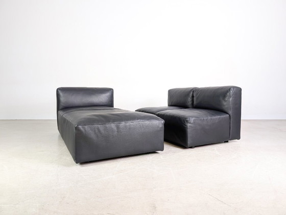 Image 1 of Walter Knoll corner sofa modular couch Living Landscape 730 leather