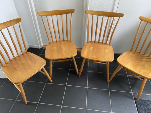 4x Pastoe Akerblom chairs