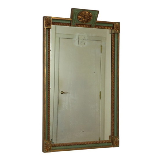 Image 1 of Groene Gouden Spiegel Begin 20ste Eeuw