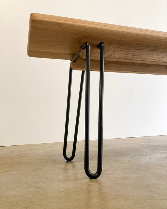 Image 1 of Panca pieghevole in legno Galvin Brothers