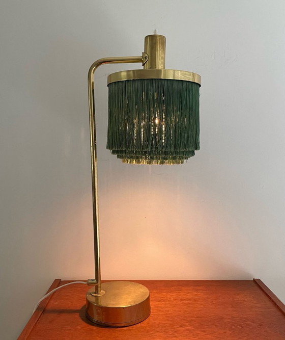 Image 1 of Fringe tafellamp, model B-140, ontwerp Hans-Agne Jakobsson, Markaryd, Zweden