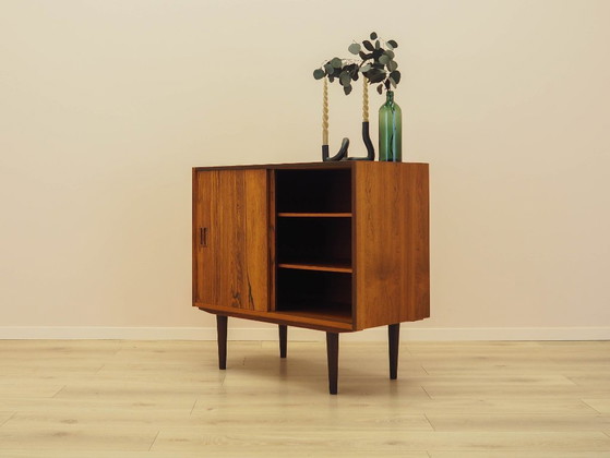 Image 1 of Kast van palissanderhout, Deens ontwerp, jaren 70, gemaakt in Denemarken.