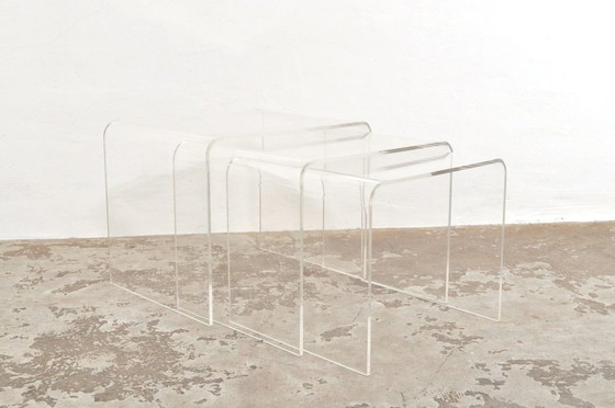 Image 1 of Set vintage in plexiglass Mimi, anni '70