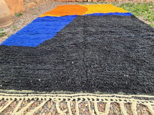 Handwoven natural wool rug, traditional style, size 2/3 m – Aime Té, vloerkleden en tapijten (photo 2 of 5)