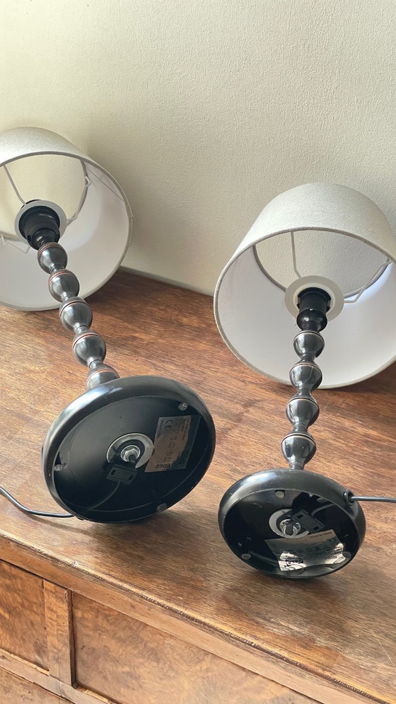 Image 1 of Een paar vintage Ikea spiraallampen