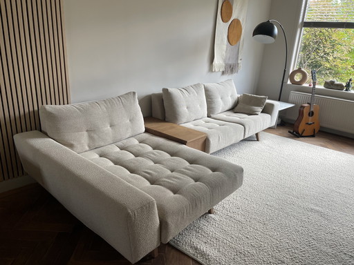 Passepartout sofa Dante with table