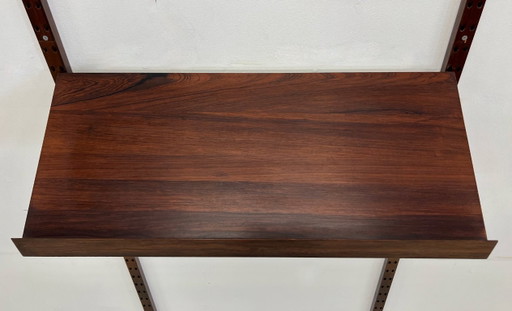 Poul Cadovius Rosewood Magazine Shelf, 1960s