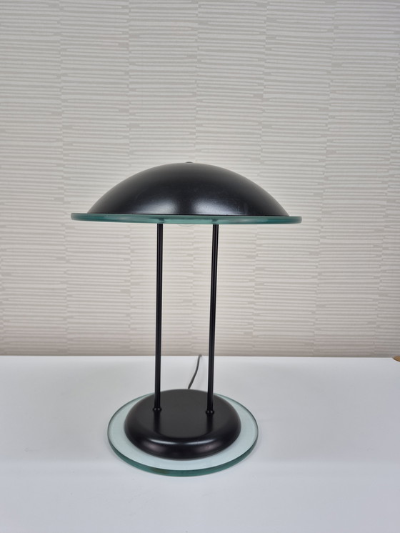 Image 1 of Herda table/desk lamp. Vintage 1980s mushroom lamp.