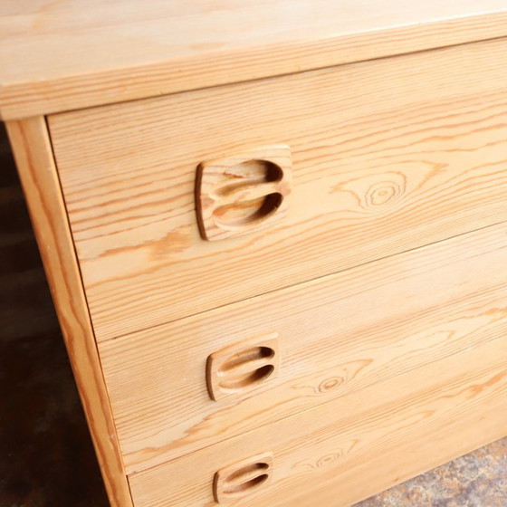 Image 1 of Vintage ladekast licht hout