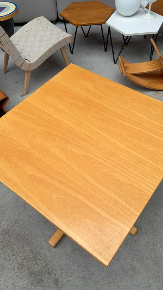 Tavolo da pranzo/bistro di design danese vintage (disponibilità: 2) – Tavoli da pranzo, Legno (photo 5 of 12)