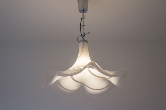 Image 1 of Vintage Italian pendant lamp - Tappital - 1970s - Murano style